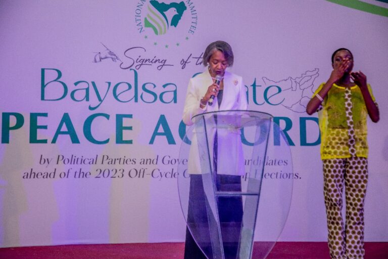 Bayelsa State Peace Accord Signing 2023, photograph 7
