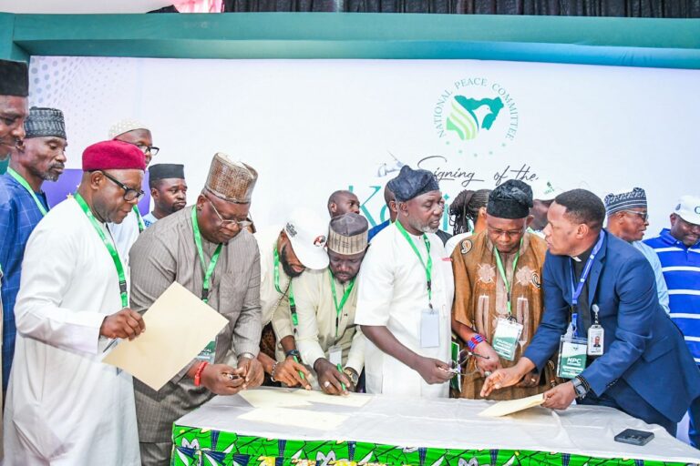 Kogi State Signing of Peace Accord 2023, photograph 2