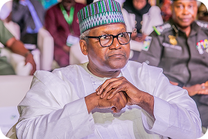 Alhaji Aliko Dangote, member of the National Peace Committee