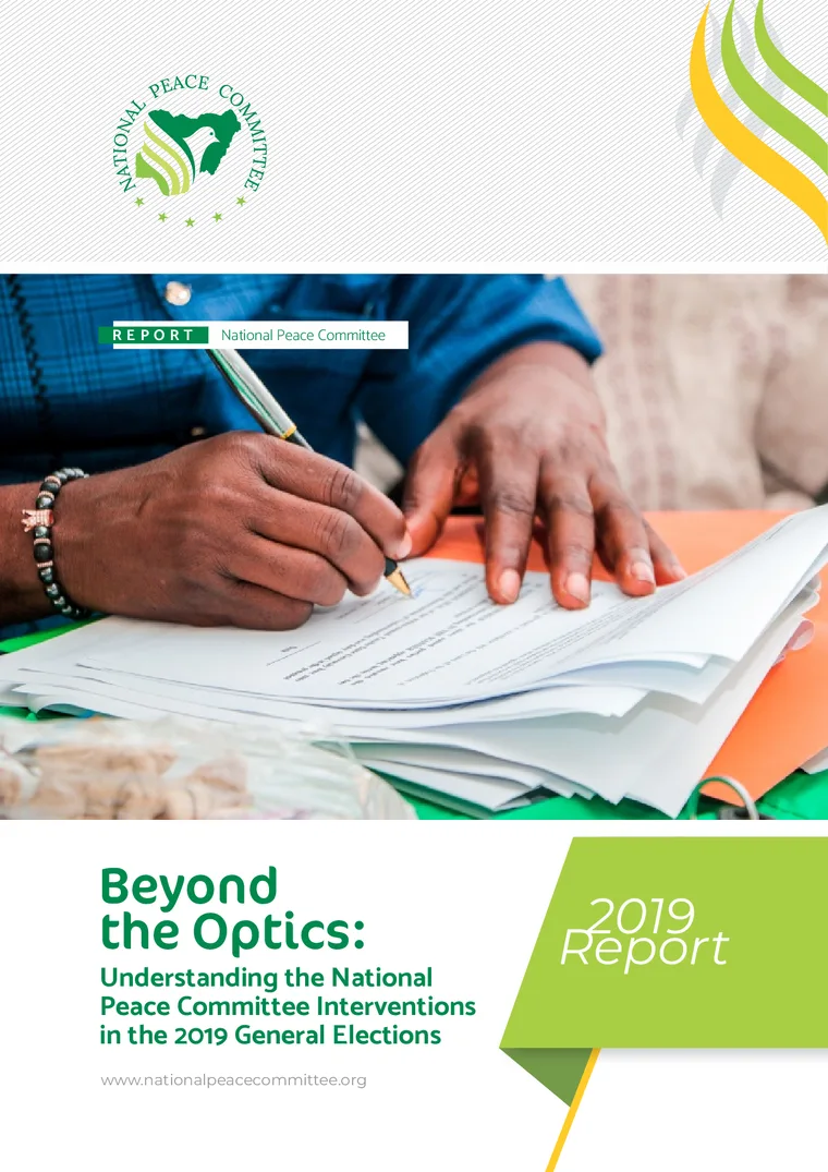 Cover of NPC 2019 General Election Report