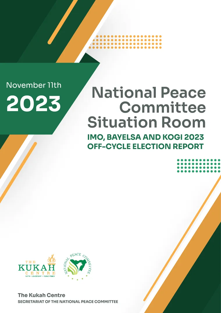 Cover of NPC Situation Room Off-Cycle Election Report