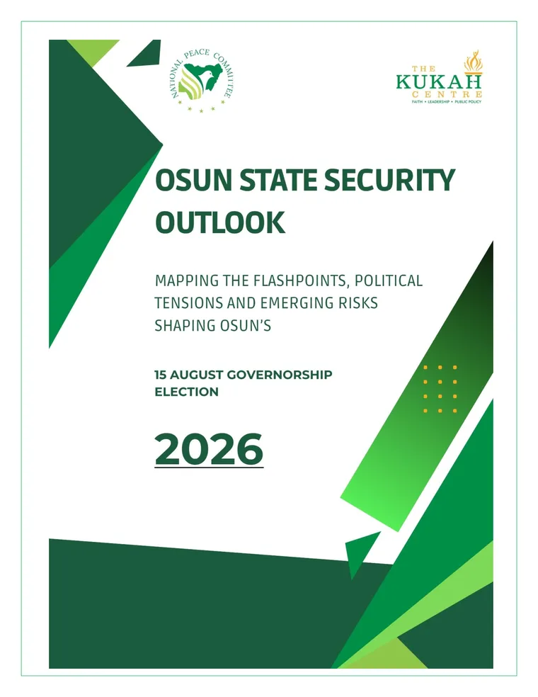 Cover of Osun State Governorship Election 2026: Security Outlook